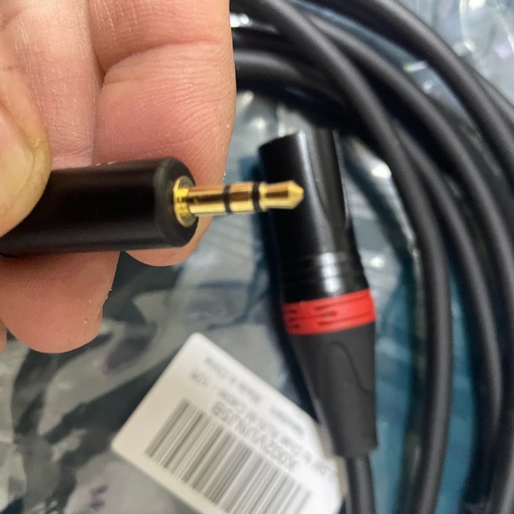Professional Audio Cord Aux 3.5 To 2 Xlr Male 3 Pin 10 Ft - Picture 2 of 6